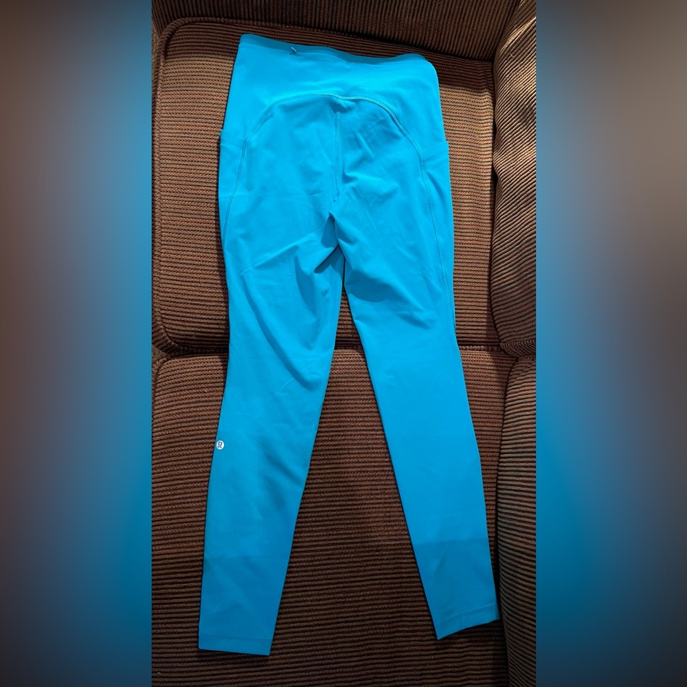 Lululemon Turquiose Blue Size 8 Leggings